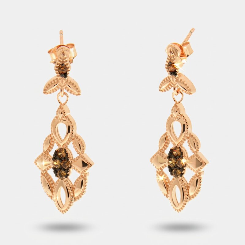 Orecchini in Argento 925 in stile antico Collezione Novecento - BYSIMON gioielli