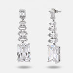Orecchini in Argento 925 rettangoli pendenti Collezione Hanoi - BYSIMON gioielli
