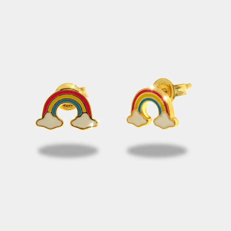 Orecchini in Argento 925 arcobaleno BYSIMON - gioiello BySimon