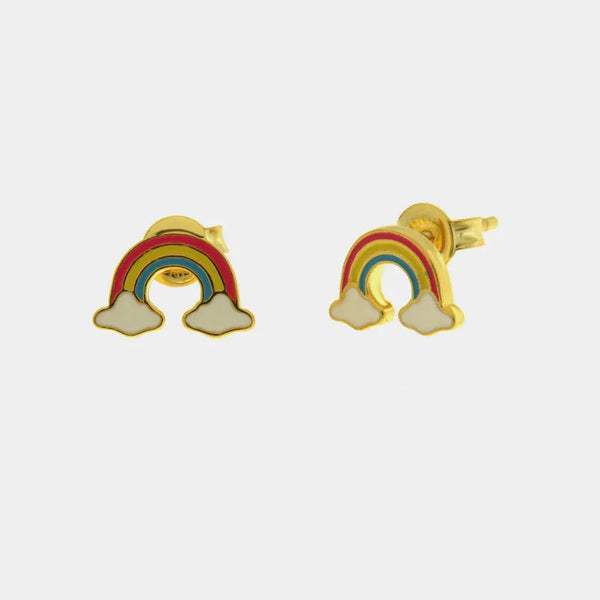 Orecchini in Argento 925 arcobaleno BYSIMON - gioiello BySimon