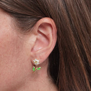 Orecchini in Argento 925 margherita