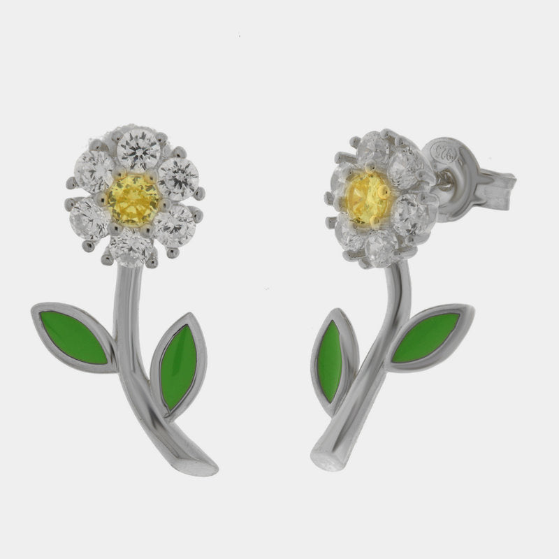 Orecchini in Argento 925 margherita BYSIMON - gioiello BySimon