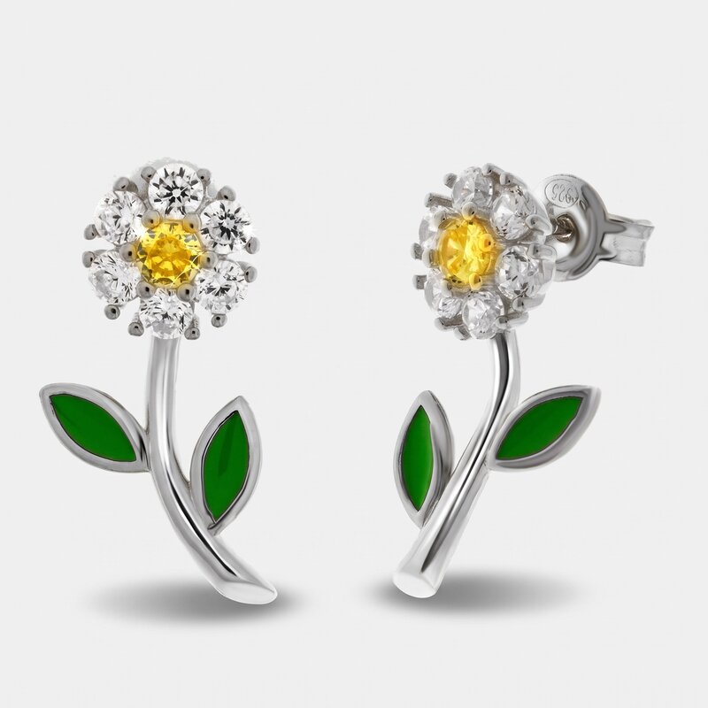 Orecchini in Argento 925 margherita BYSIMON - gioiello BySimon
