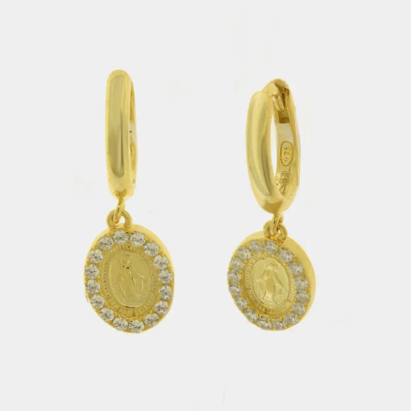 Orecchini in Argento 925 Madonna