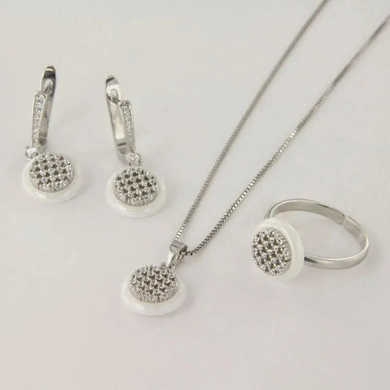 Set in Argento 925 Set di zirconi