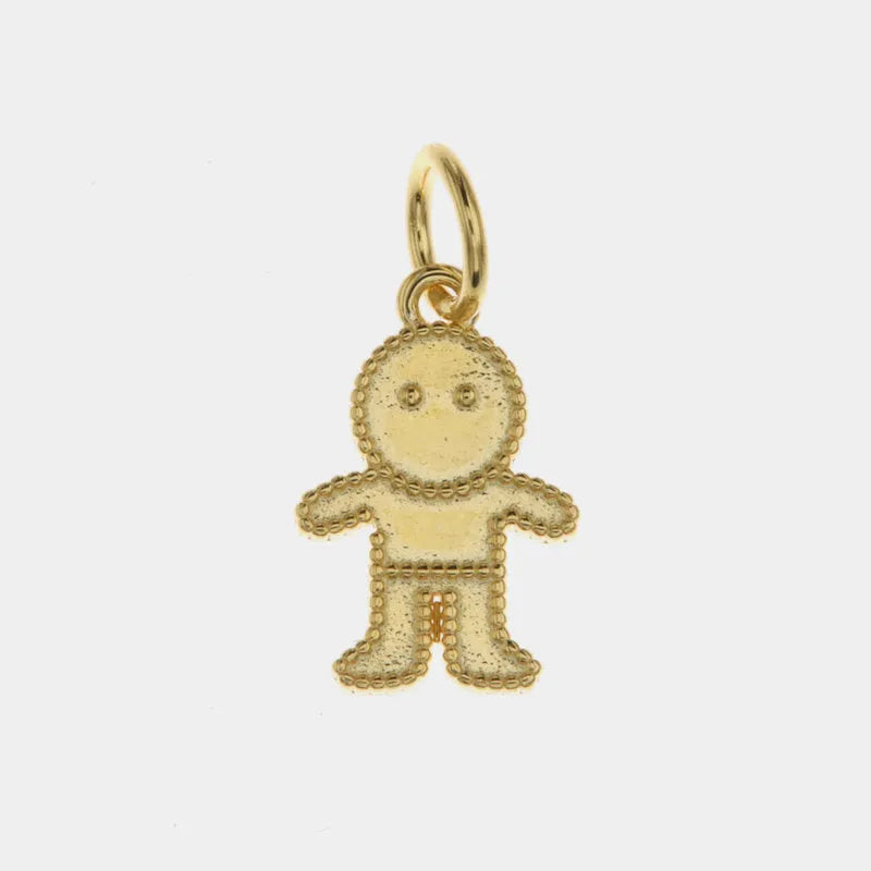 Ciondolo in Argento 925 a forma di bambino BYS - gioiello BySimon