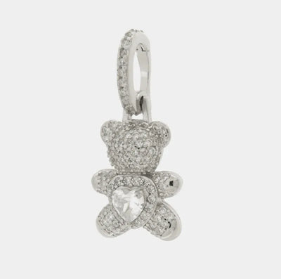 Ciondolo in Argento 925 con orsetto