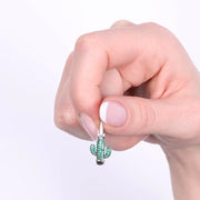 Ciondolo in Argento 925 con cactus