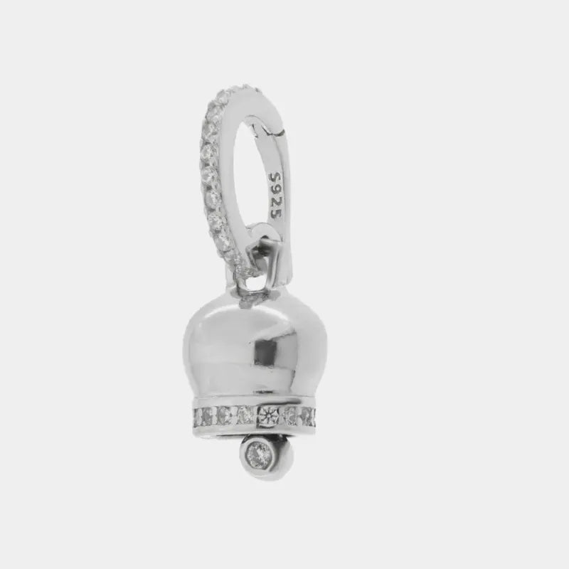 Ciondolo in Argento 925 con campanella