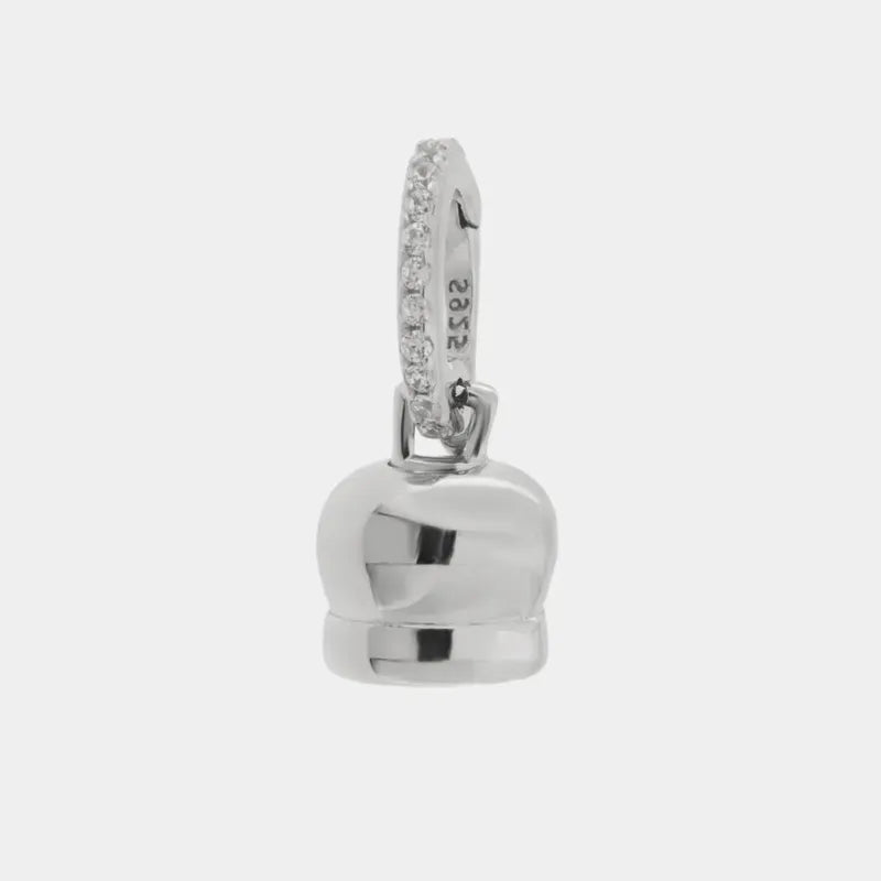 Ciondolo in Argento 925 con campanella