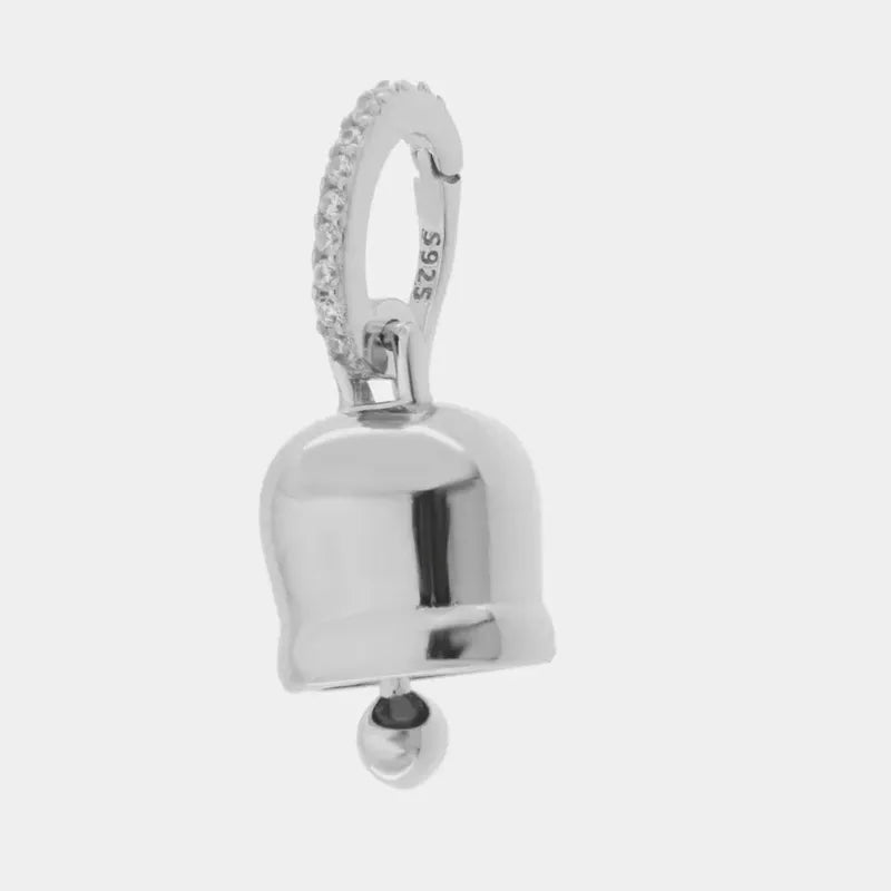 Ciondolo in Argento 925 con campanella