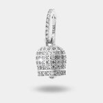 Ciondolo in Argento 925 con campanella zirconata