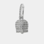 Ciondolo in Argento 925 con campanella zirconata