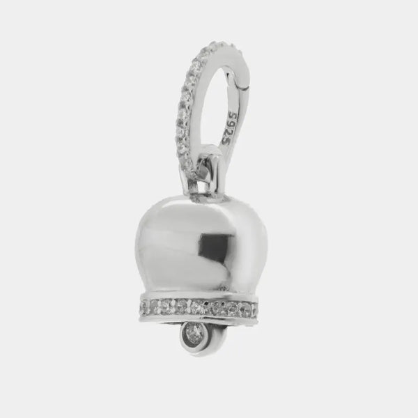 Ciondolo in Argento 925 con campanella