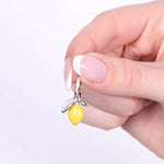 Ciondolo in Argento 925 con limone giallo BYSIMON - gioiello BySimon