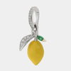 Ciondolo in Argento 925 con limone giallo