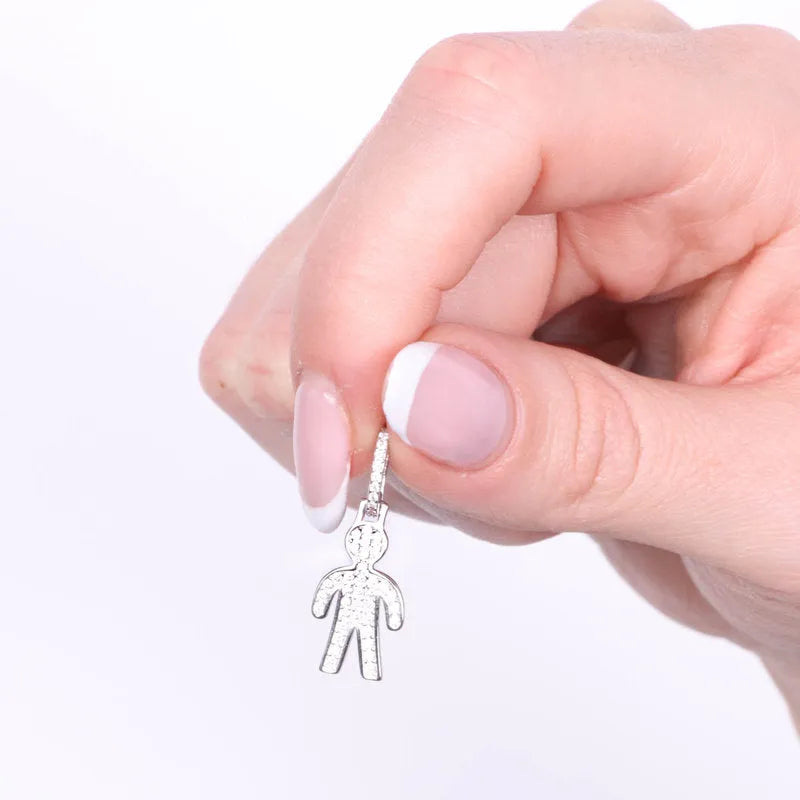 Ciondolo in Argento 925 con papà