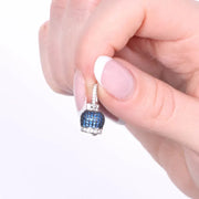 Ciondolo in Argento 925 con campanella blu