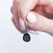 Ciondolo in Argento 925 racchetta padel