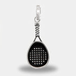 Ciondolo in Argento 925 racchetta padel Collezione Hanoi - BYSIMON gioielli