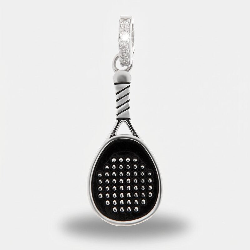 Ciondolo in Argento 925 racchetta padel Collezione Hanoi - BYSIMON gioielli
