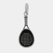 Ciondolo in Argento 925 racchetta padel