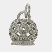Ciondolo in Argento 925 con campanella zirconata