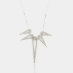 Collana in Argento 925 con pendenti zirconati