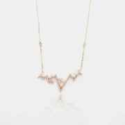 Collana in Argento 925 con pendente zirconato