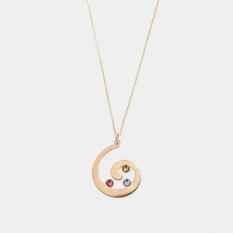 Collana in Argento 925 con cristalli multicolore BYSIMON - gioiello BySimon