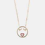 Collana in Argento 925 con pendente zirconato