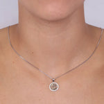 Collana in Argento 925 con albero della vita e zirconi bianchi - BYSIMON gioielli