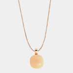 Collana in Argento 925 con pendente in pasta di corallo