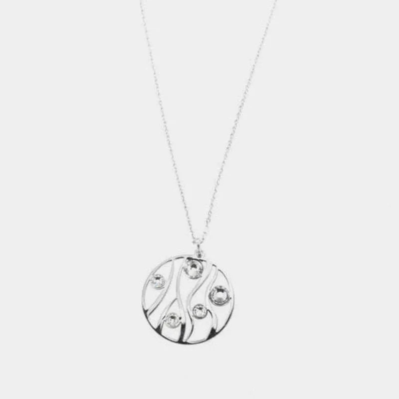 Collana in Argento 925 con cristalli - BYSIMON gioielli