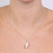 Collana in Argento 925 con conchiglia pendente