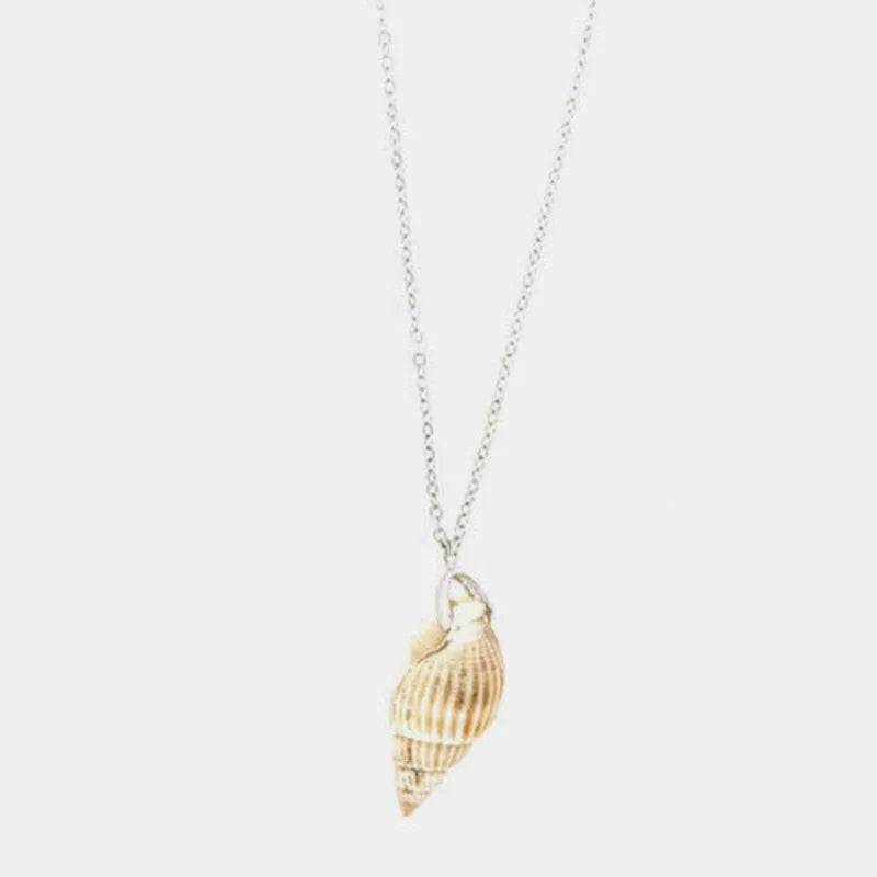 Collana in Argento 925 con conchiglia pendente