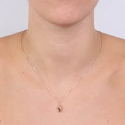 Collana in Argento 925 con conchiglia pendente liscia