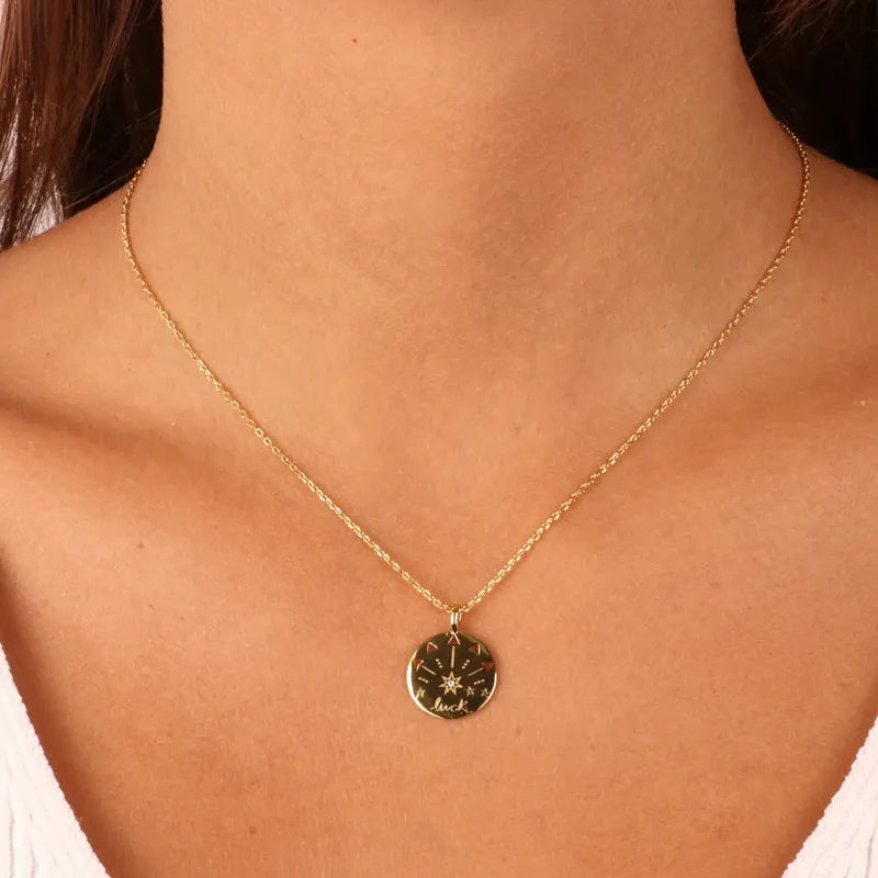 Collana in Argento 925 con ciondolo portafortuna
