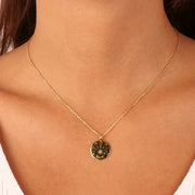 Collana in Argento 925 con ciondolo portafortuna