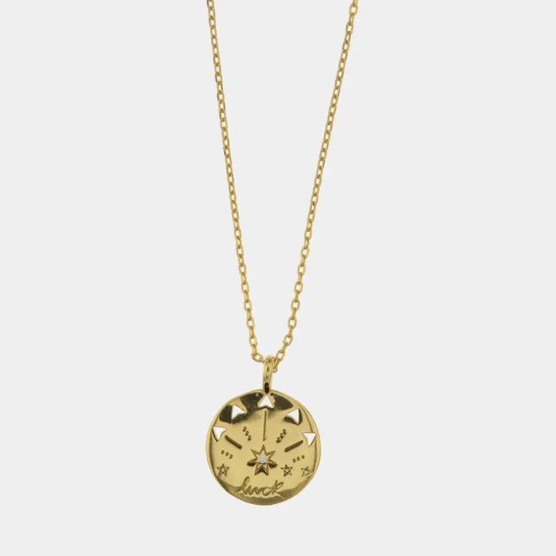 Collana in Argento 925 con ciondolo portafortuna