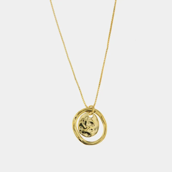 Collana in Argento 925 con ciondoli sferici pendenti