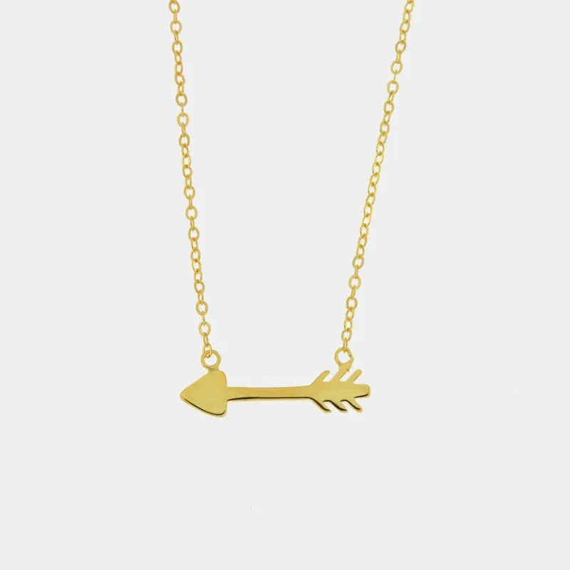 Collana in Argento 925 con freccia