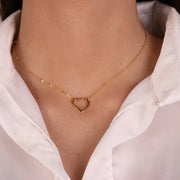 Collana in Argento 925 con cuore