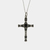 Collana in Argento 925 con croce in stile antico