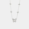 Collana in Argento 925 con farfalla in madreperla