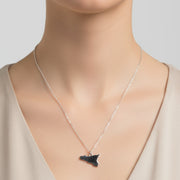 Collana in Argento 925 con simbolo Sicilia