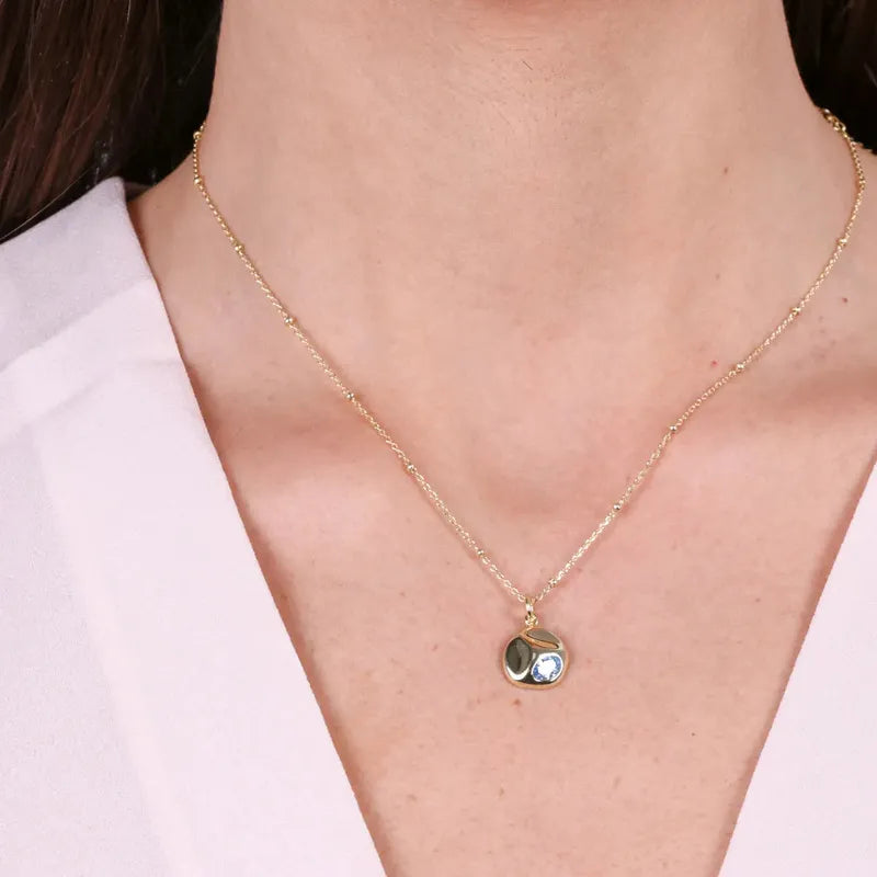 Collana in Argento 925 con piastra pendente