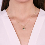 Collana in Argento 925 con cuore pendente