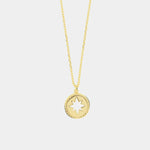 Collana in Argento 925 con piastra impreziosita da disegno centrale