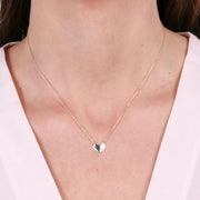 Collana in Argento 925 con cuore pendente